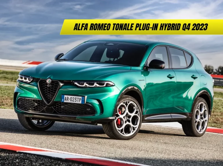 Alfa Romeo Tonale Plug-in Hybrid Q4 2023 - Everything You Need to Know